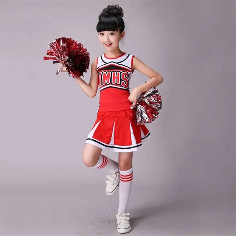 sleeveless boys girls dance costume cheerleader costume modern dance costumes for kids long ...