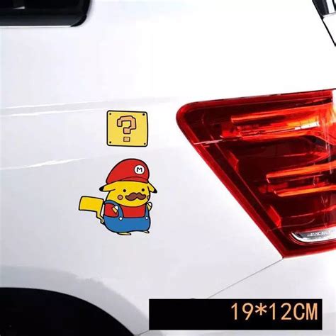 Super Mario Pokemon Car Decal | Car decals, Pokemon, Super mario