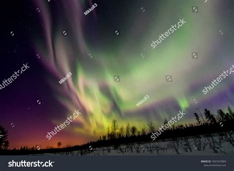 Burning Night Sky Stock Photo 1067247869 | Shutterstock