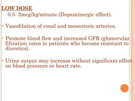 Inotropes | PPT