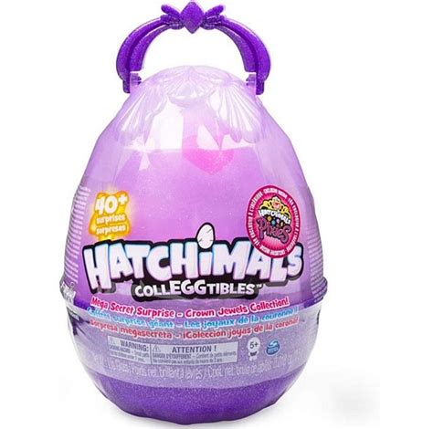 HATCHIMALS COLLEGGTIBLES MEGA SECRET SURPRISE CROWN JEWELS COLLECTION | Hatchimals, Surprise ...