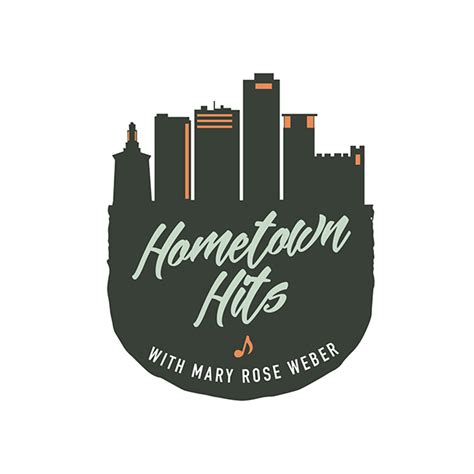 Hometown Hits Logo on Behance