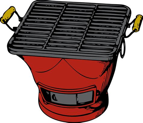 Grill Red Barbecue · Free vector graphic on Pixabay