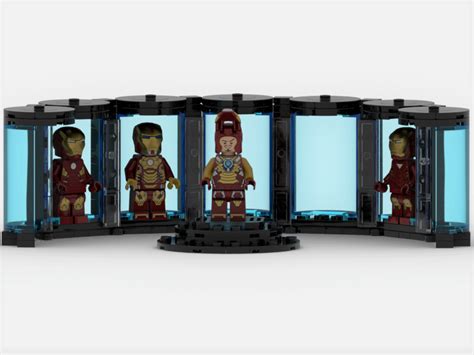 LEGO MOC Iron Man 3 Hall of Armor by Wyatt0911 | Rebrickable - Build with LEGO