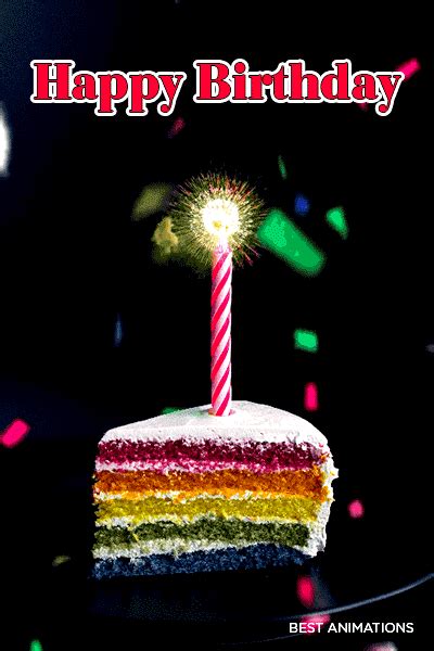 Great Happy Birthday Cake Gifs To Share