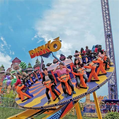 7 Wahana Seru Saloka Theme Park Semarang, Terbesar di Jawa Tengah!