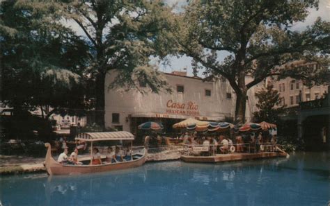 Casa Rio, Mexican Foods San Antonio, TX Postcard