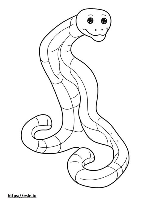 False coral snake coloring pages - free printable