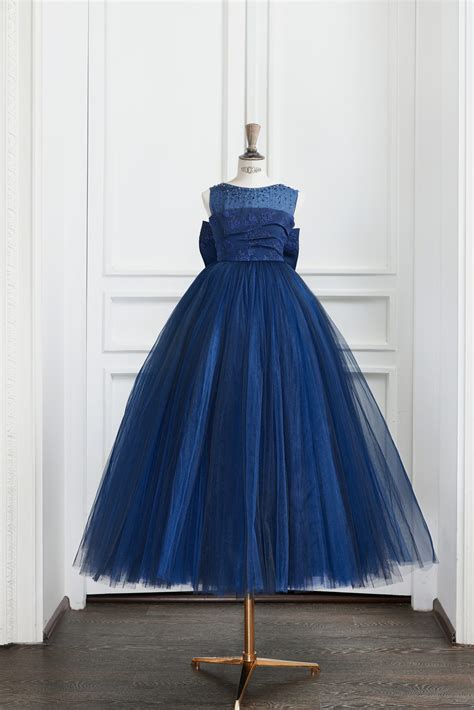 Dark blue tutu dress - Bibiona