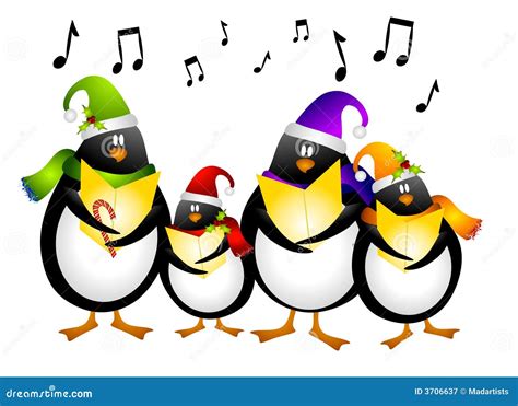 Christmas singing clipart