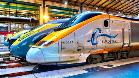 EUROSTAR, Standard Premier, LONDON TO PARIS at 186mph! | Tren, Transporte