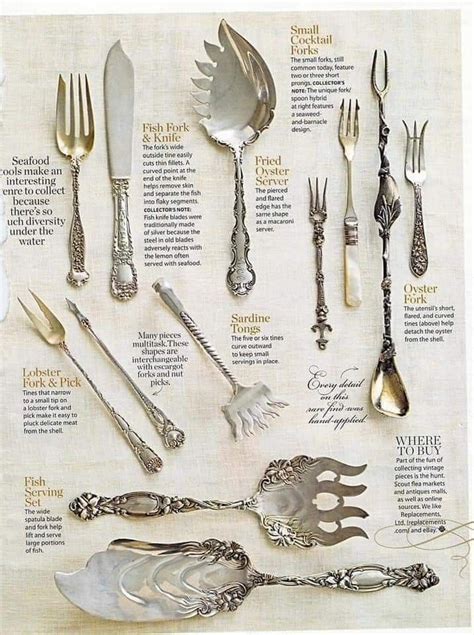 Pin by Maria Teresa on arredamento cucina | Dining etiquette, Silver cutlery, Vintage cutlery