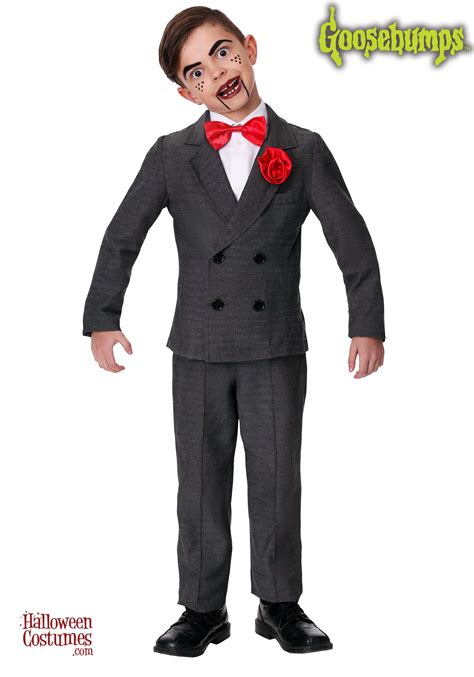 Goosebumps Slappy Costume for Boys | Slappy costume, Kid horror costumes, Goosebumps costume