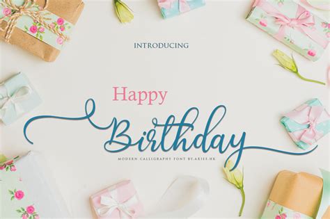 Birthday Font | dafont.com