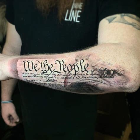 100+ We The People Tattoo Designs You Need To See! | Outsons | Men's Fashion Tips And Style ...