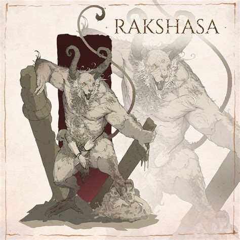 Rakshasa miniature concept, Paul Graf | Creature art, Concept art ...