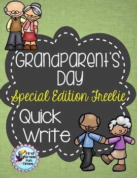 Grandparents Day Free Writing Activities