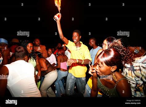 Passa Passa street party in Kingston Jamaica Stock Photo - Alamy