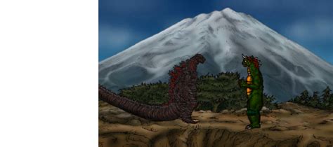 godzilla vs gabara (shin version) by kingcapricorn688 on DeviantArt