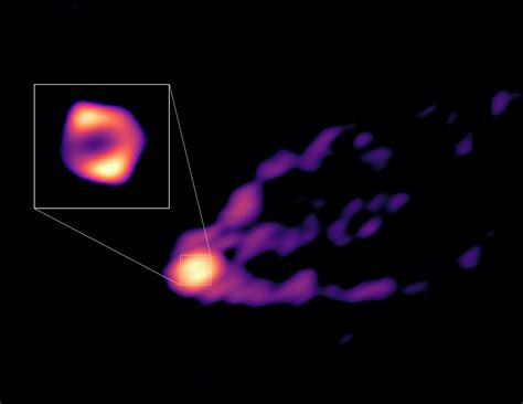 A view of the jet and shadow of M87’s black hole | ESO Ireland