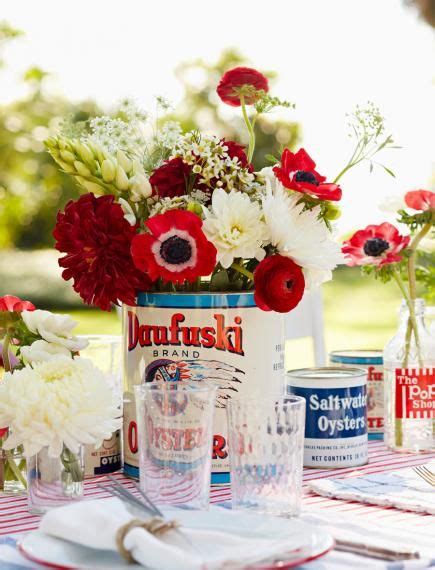 Easy Red, White and Blue Decorating Ideas | Blue decor, Diy outdoor ...