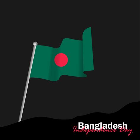 Vector of Independence Day with Bangladesh Flags. 2269530 Vector Art at ...