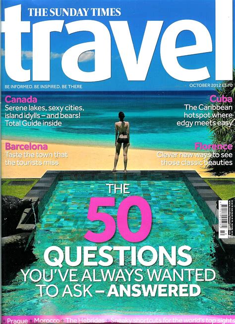 Poppy Helm - Freelance Writer: September 2012: Sunday Times Travel Magazine