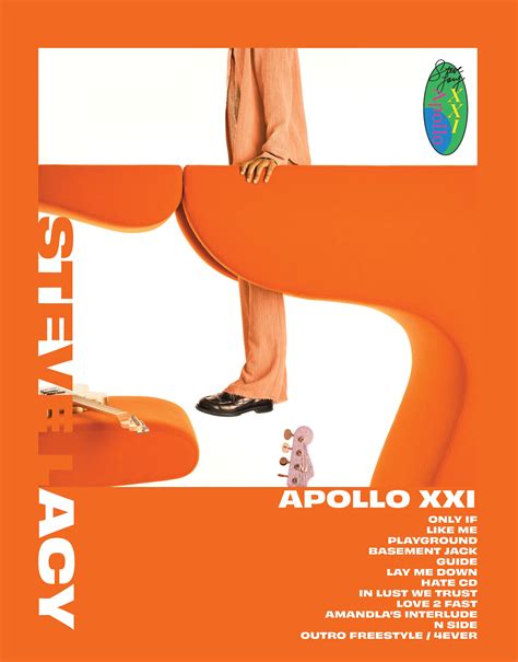 Apollo XXI Steve Lacy 8 X 10 Album Poster - Etsy Australia