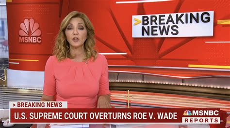 MSNBC uses ‘breaking news’ sidebar element during Roe decision coverage ...