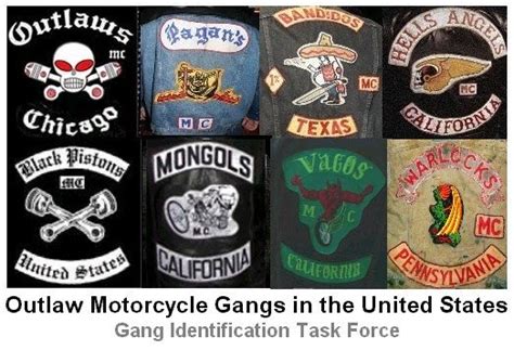 Outlaw Motorcycle Gang Patches - qualitypassa