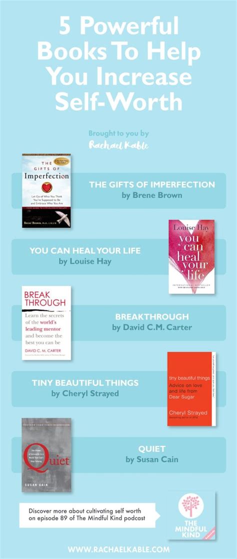 Psychology : 5 Great Books About Self-Worth! #selfworth #selfesteem # ...