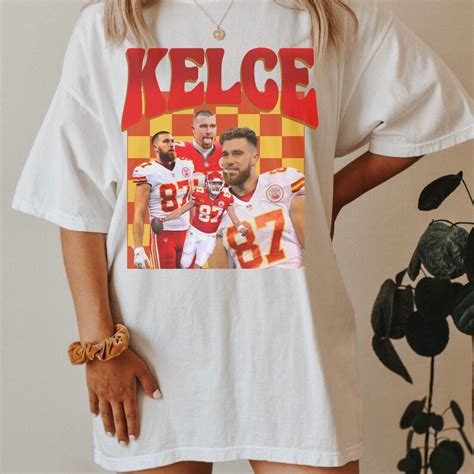 Travis Kelce Shirt Travis Kelce Merch Kansas City Chiefs - Etsy