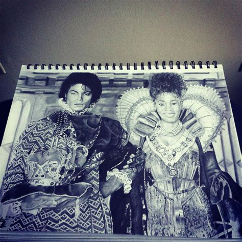 Michael Jackson and Whitney Houston by relicsaiome on DeviantArt