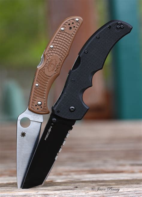 El Centavo's Gear Reviews: Cold Steel Recon 1 Review (50/50 Tanto point)