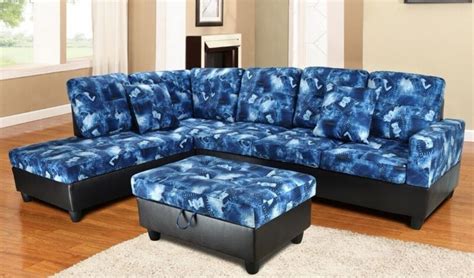 Denim Sofa Sectional | Baci Living Room