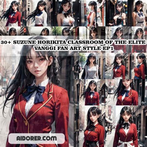 30+ SUZUNE HORIKITA CLASSROOM OF THE ELITE VANGGI FAN ART STYLE EP1 ...