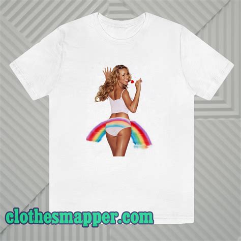 Mariah carey rainbow t shirt