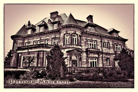 Pittock Mansion--from older postcard. | Mansions, Historic mansion ...