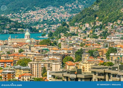 Italian City of Como stock image. Image of european - 168440269