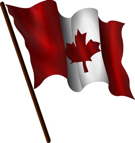 Clipart - Canadian Flag 9