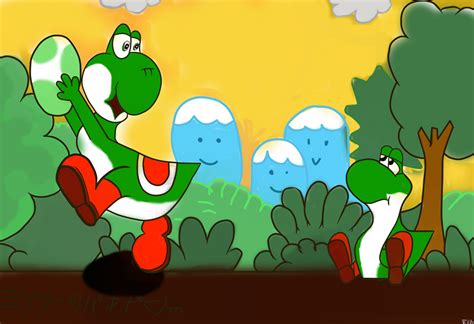 Yoshi Tetris Attack 2011 recolored 2013 by RVAelmataLobos on DeviantArt