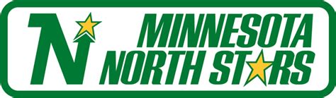 Minnesota North Stars Logo - Wordmark Logo - National Hockey League ...