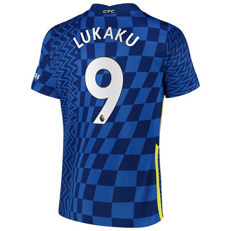 Nike Chelsea Lukaku #9 Soccer Jersey (Home 21/22) @ SoccerEvolution