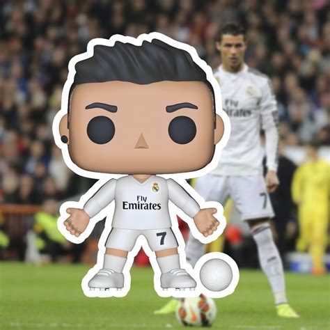 STL file FUNKO CRISTIANO RONALDO ⚽・3D print design to download・Cults