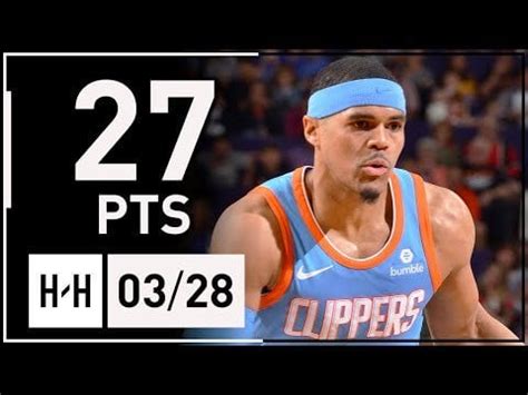 Tobias Harris Highlights - 27 points in 3 quarters! - 3/28/2018 vs. Suns : LAClippers