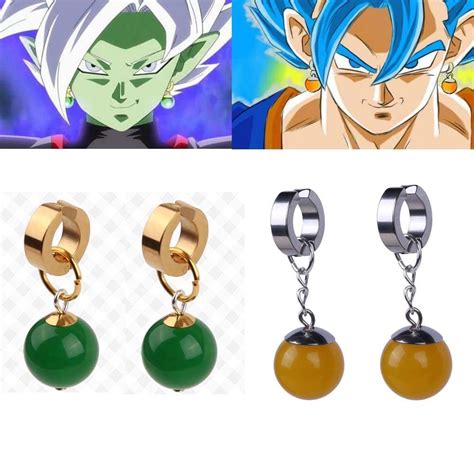 kamikazeattack22: Dragon Ball Z Earrings / 1 Pair Super Dragon Ball Z ...