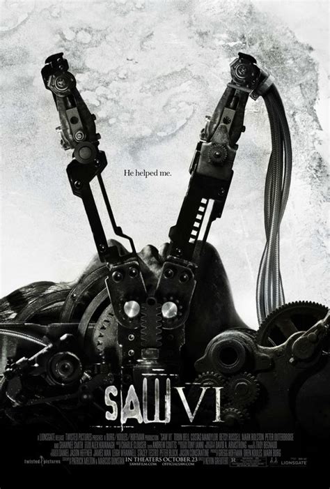 Saw VI Movie Poster (#6 of 9) - IMP Awards