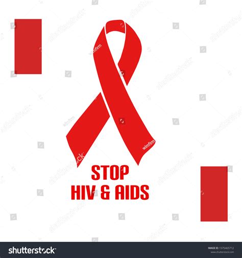 Logo Symbol Stop Hiv Aids Stock Vector (Royalty Free) 1575465712 | Shutterstock