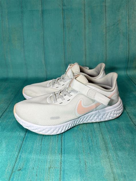 Nike Revolution 5 FlyEase Running Shoes CQ9330-100 Wh… - Gem