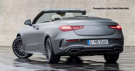 2022 Mercedes C-Class Coupe, Cabriolet rendered